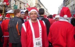 Course des Pères Noël à FORBACH