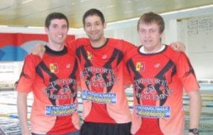 Podium du TRISPORT au 1er AQUATHLON de Dudweiler