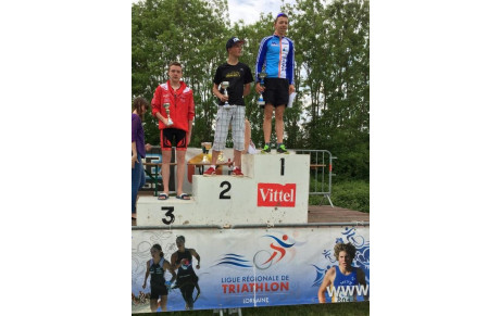 Podiums pour les jeunes TRISPORTIFS